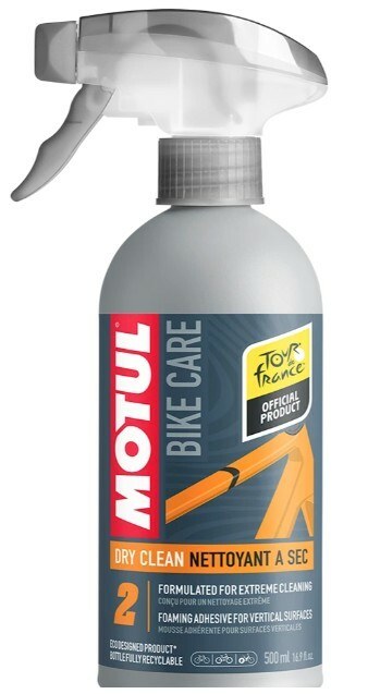 MOTUL Dry clean Road (bezoplachový čistič jízdních kol), 500 ml, balení 12ks MOTUL Dry clean Road (bezoplachový čistič jízdních kol), 500 ml, balení 12ks -
